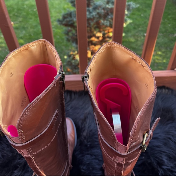 Enzo Angiolini “Eero” Brown Leather Riding Boots - Picture 13 of 13